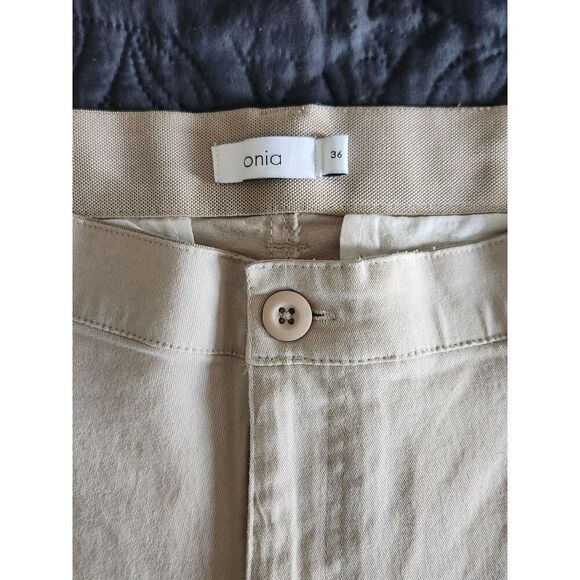 Khaki Shorts | Size 36 | Brand: Onia - Picture 3 of 6